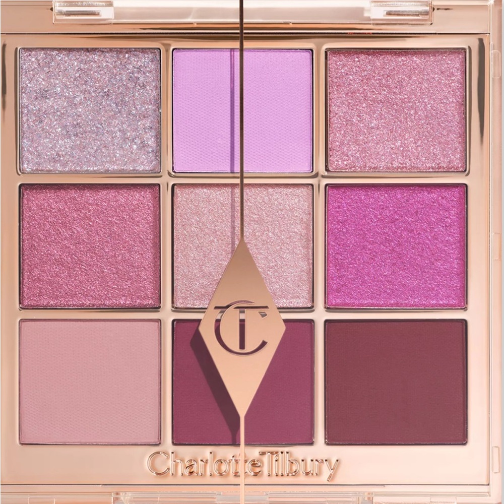 Charlotte Tilbury Pink and Purple Eyeshadow Palette